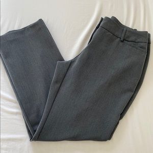 Grey work slacks